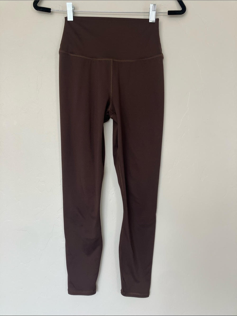Varley Brown High-Waist Leggings